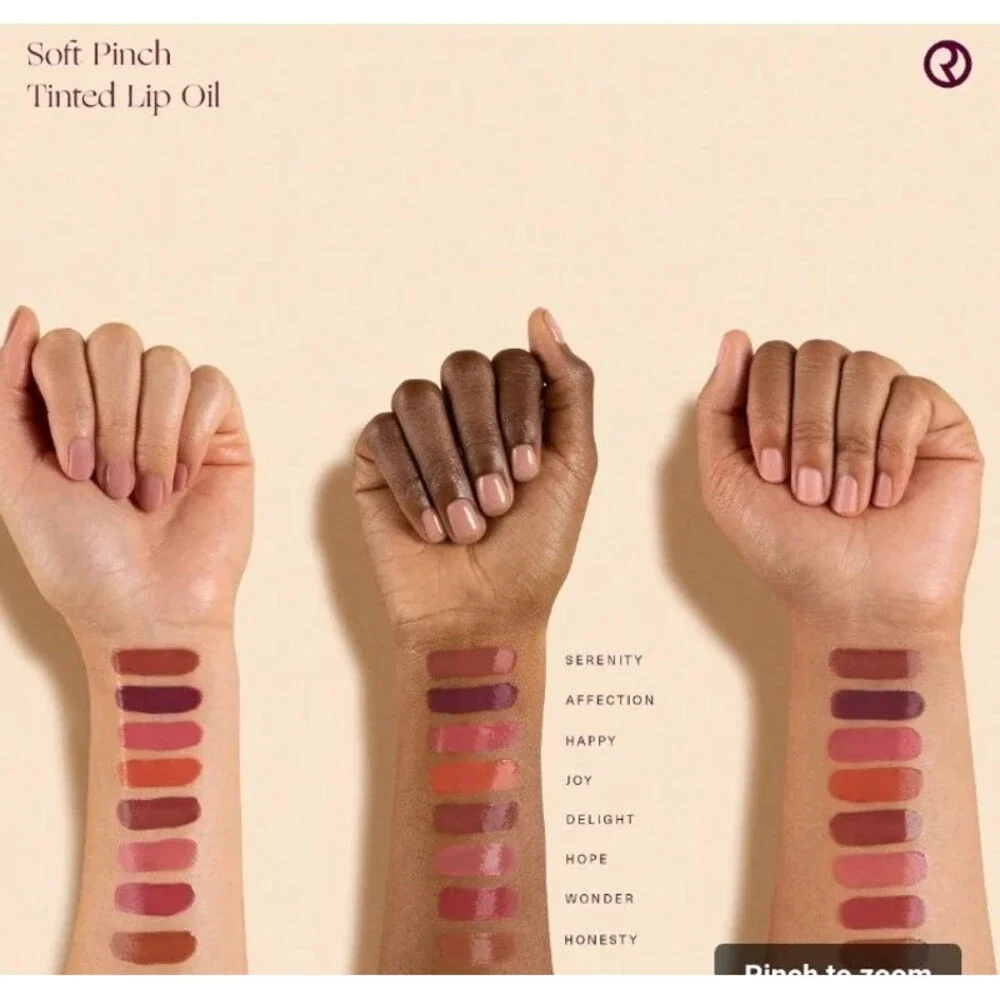 Rare Beauty Soft Pinch Tinted Lip Oil In HAPPY Full Size BNIB